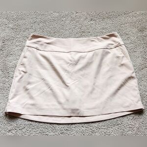 NWT Adidas Taupe Tan Pull On Tennis Golf Skirt Skort, Size XL Neutral Activewear